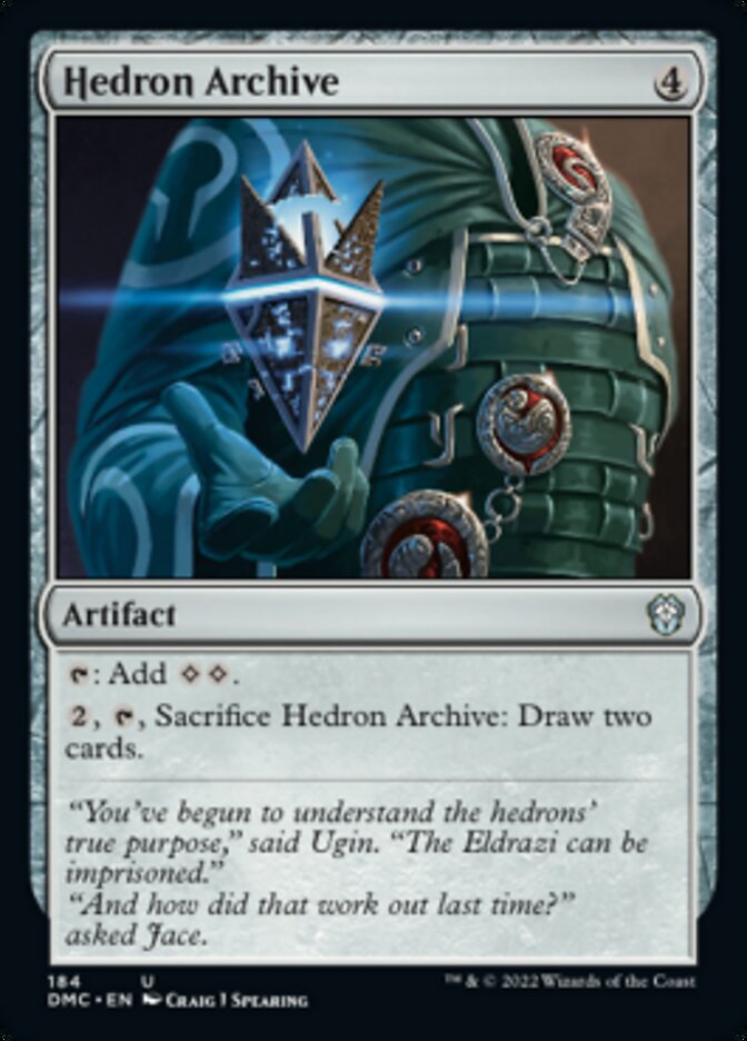 Hedron Archive [Dominaria United Commander] | Jomio and Rueliete's Cards and Comics