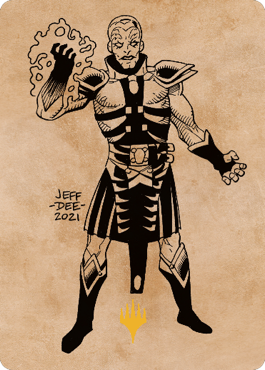 Jon Irenicus, Shattered One Art Card (67) (Gold-Stamped) [Commander Legends: Battle for Baldur's Gate Art Series] | Jomio and Rueliete's Cards and Comics