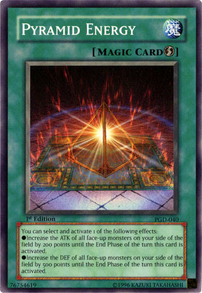 Pyramid Energy [PGD-040] Common | Jomio and Rueliete's Cards and Comics