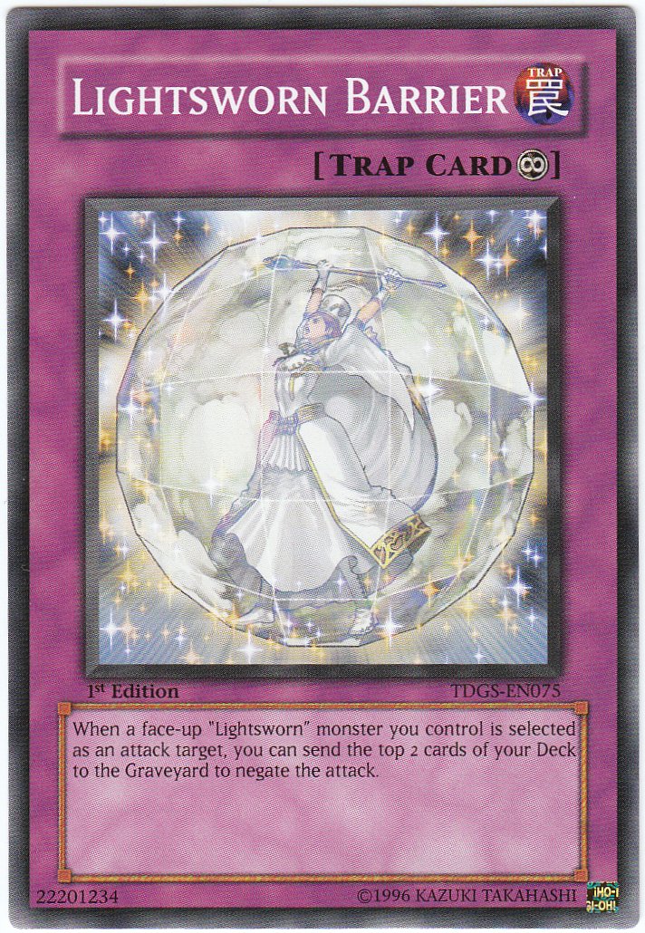 Lightsworn Barrier [TDGS-EN075] Common | Jomio and Rueliete's Cards and Comics
