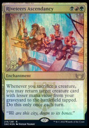 Riveteers Ascendancy [Streets of New Capenna Prerelease Promos] | Jomio and Rueliete's Cards and Comics
