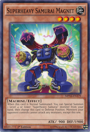 Superheavy Samurai Magnet [MP16-EN179] Common | Jomio and Rueliete's Cards and Comics