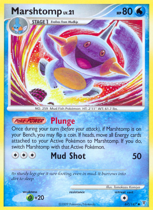 Marshtomp (67/147) [Platinum: Supreme Victors] | Jomio and Rueliete's Cards and Comics