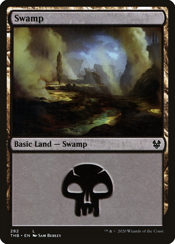 Swamp (282) [Theros Beyond Death] | Jomio and Rueliete's Cards and Comics