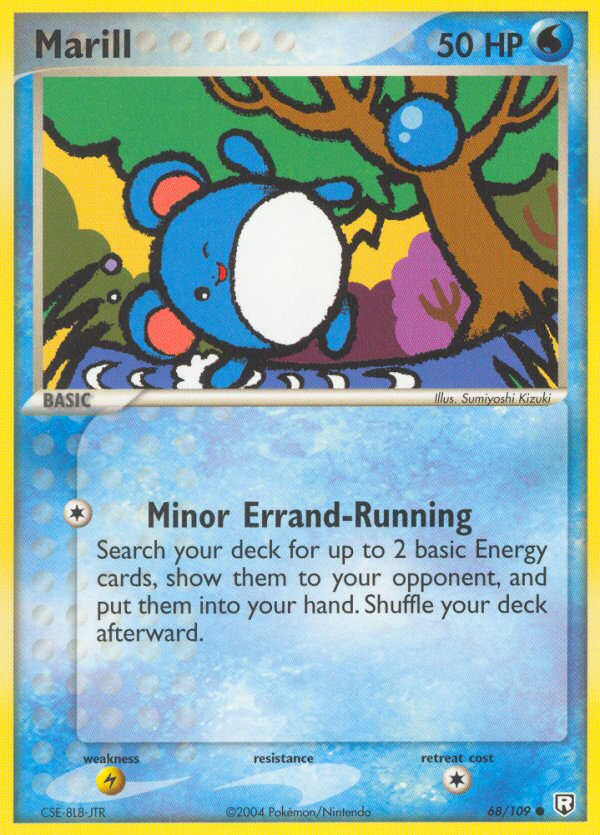 Marill (68/109) [EX: Team Rocket Returns] | Jomio and Rueliete's Cards and Comics