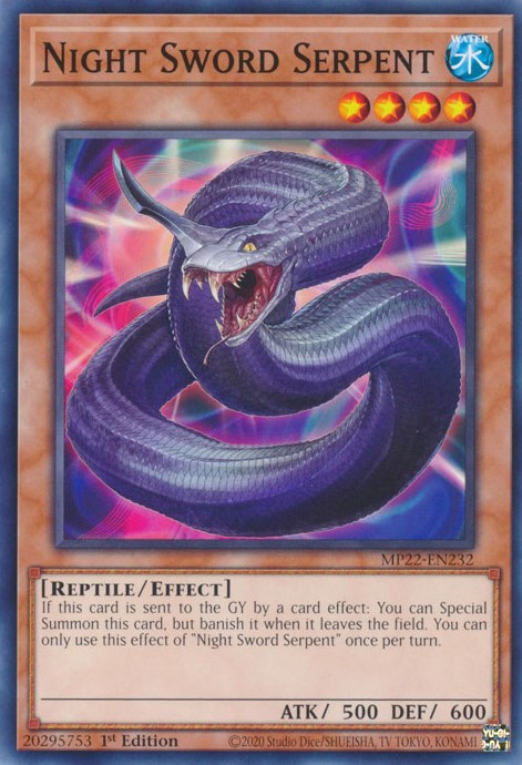Night Sword Serpent [MP22-EN232] Common | Jomio and Rueliete's Cards and Comics