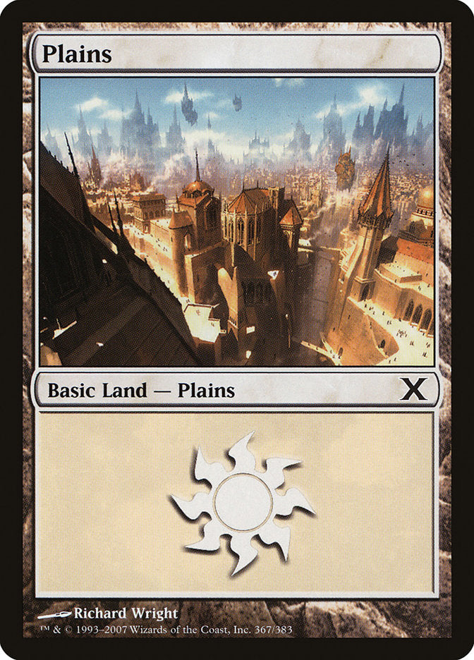 Plains (367) [Tenth Edition] | Jomio and Rueliete's Cards and Comics