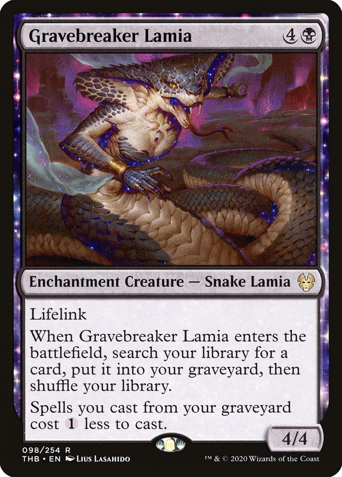 Gravebreaker Lamia [Theros Beyond Death] | Jomio and Rueliete's Cards and Comics