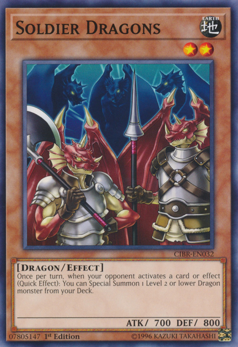 Soldier Dragons [CIBR-EN032] Common | Jomio and Rueliete's Cards and Comics