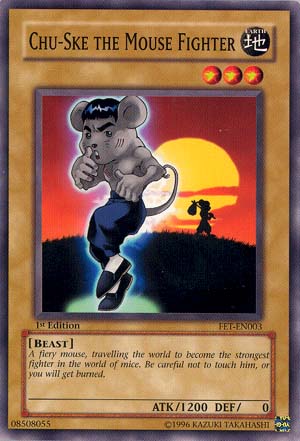 Chu-Ske The Mouse Fighter [FET-EN003] Common | Jomio and Rueliete's Cards and Comics