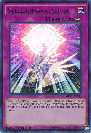 Stellarnova Alpha [MP15-EN113] Ultra Rare | Jomio and Rueliete's Cards and Comics