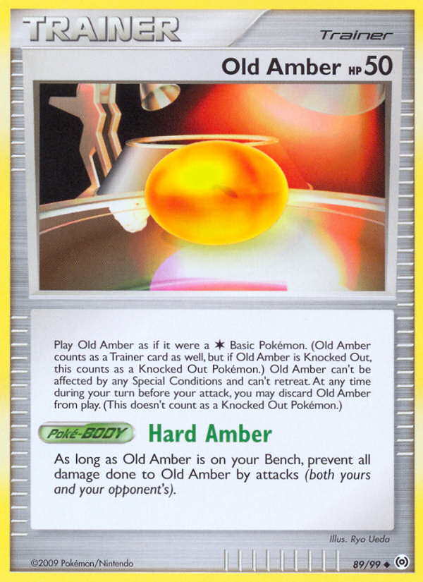 Old Amber (89/99) [Platinum: Arceus] | Jomio and Rueliete's Cards and Comics