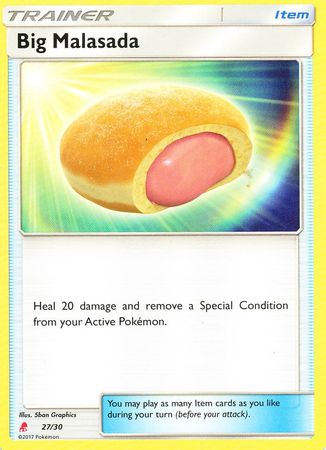 Big Malasada (27/30) [Sun & Moon: Trainer Kit - Lycanroc] | Jomio and Rueliete's Cards and Comics