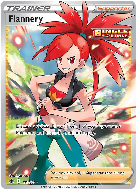 Flannery (191/198) [Sword & Shield: Chilling Reign] | Jomio and Rueliete's Cards and Comics