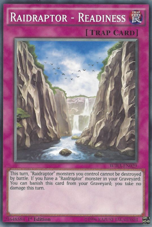 Raidraptor - Readiness [WIRA-EN029] Common | Jomio and Rueliete's Cards and Comics