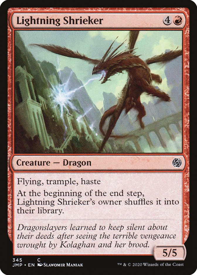 Lightning Shrieker [Jumpstart] | Jomio and Rueliete's Cards and Comics