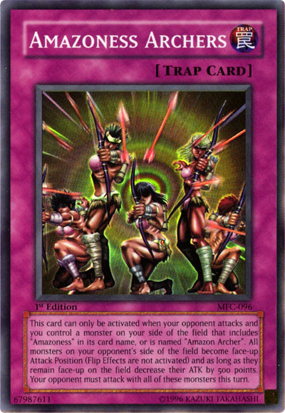 Amazoness Archers [MFC-096] Super Rare | Jomio and Rueliete's Cards and Comics