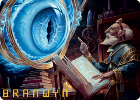 Contact Other Plane Art Card (Gold-Stamped Signature) [Dungeons & Dragons: Adventures in the Forgotten Realms Art Series] | Jomio and Rueliete's Cards and Comics