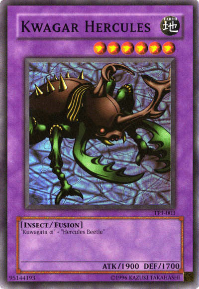 Kwagar Hercules [TP1-003] Super Rare | Jomio and Rueliete's Cards and Comics