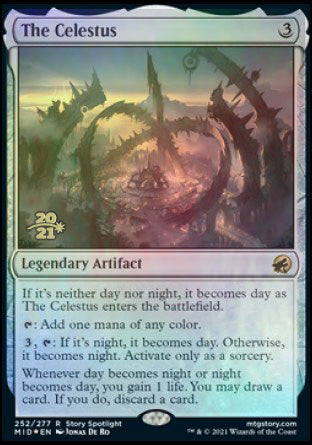 The Celestus [Innistrad: Midnight Hunt Prerelease Promos] | Jomio and Rueliete's Cards and Comics