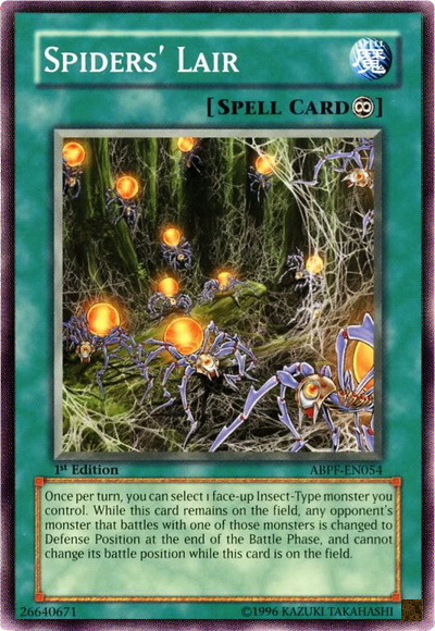 Spiders' Lair [ABPF-EN054] Common | Jomio and Rueliete's Cards and Comics