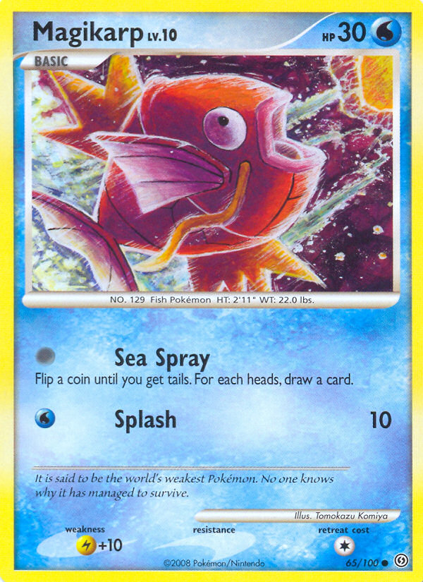 Magikarp (65/100) [Diamond & Pearl: Stormfront] | Jomio and Rueliete's Cards and Comics