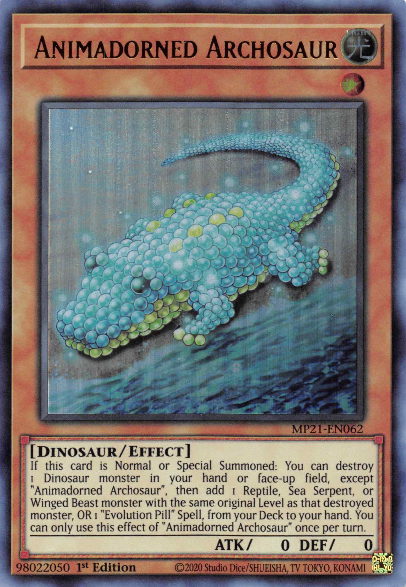Animadorned Archosaur [MP21-EN062] Ultra Rare | Jomio and Rueliete's Cards and Comics