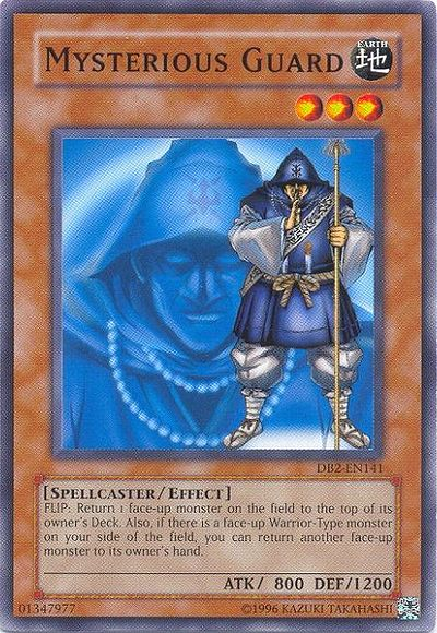 Mysterious Guard [DB2-EN141] Common | Jomio and Rueliete's Cards and Comics