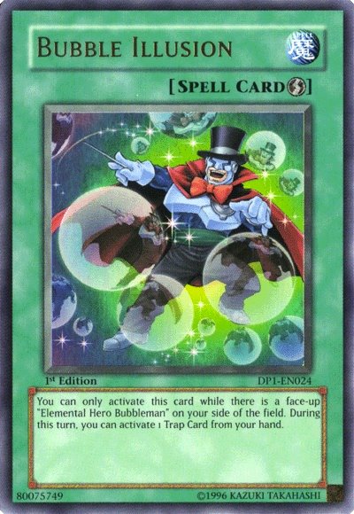 Bubble Illusion [DP1-EN024] Ultra Rare | Jomio and Rueliete's Cards and Comics