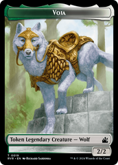 Goblin (0008) // Voja Double-Sided Token [Ravnica Remastered Tokens] | Jomio and Rueliete's Cards and Comics