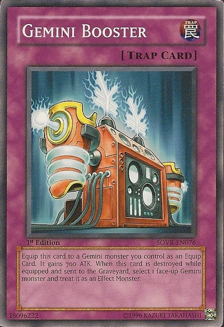 Gemini Booster [SOVR-EN076] Common | Jomio and Rueliete's Cards and Comics