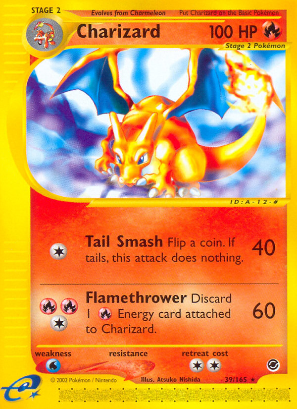 Charizard (39/165) [Expedition: Base Set] | Jomio and Rueliete's Cards and Comics