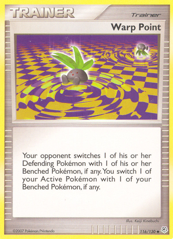 Warp Point (116/130) [Diamond & Pearl: Base Set] | Jomio and Rueliete's Cards and Comics