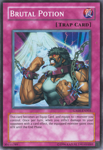 Brutal Potion [GX05-EN003] Super Rare | Jomio and Rueliete's Cards and Comics