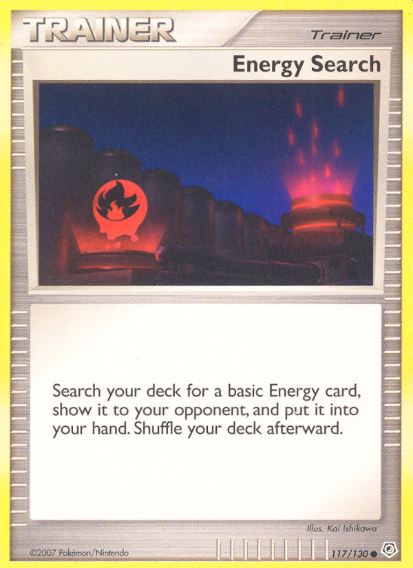 Energy Search (117/130) [Diamond & Pearl: Base Set] | Jomio and Rueliete's Cards and Comics