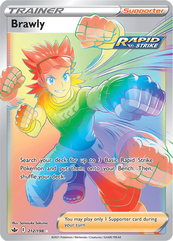 Brawly (212/198) [Sword & Shield: Chilling Reign] | Jomio and Rueliete's Cards and Comics