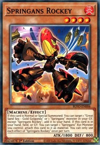 Springans Rockey [BLVO-EN006] Common | Jomio and Rueliete's Cards and Comics
