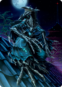 Jin-Gitaxias, Progress Tyrant Art Card [Kamigawa: Neon Dynasty Art Series] | Jomio and Rueliete's Cards and Comics