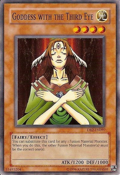 Goddess with the Third Eye [DB2-EN097] Common | Jomio and Rueliete's Cards and Comics