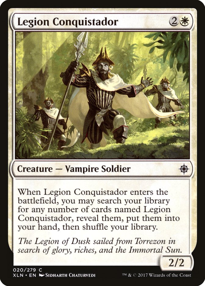 Legion Conquistador [Ixalan] | Jomio and Rueliete's Cards and Comics