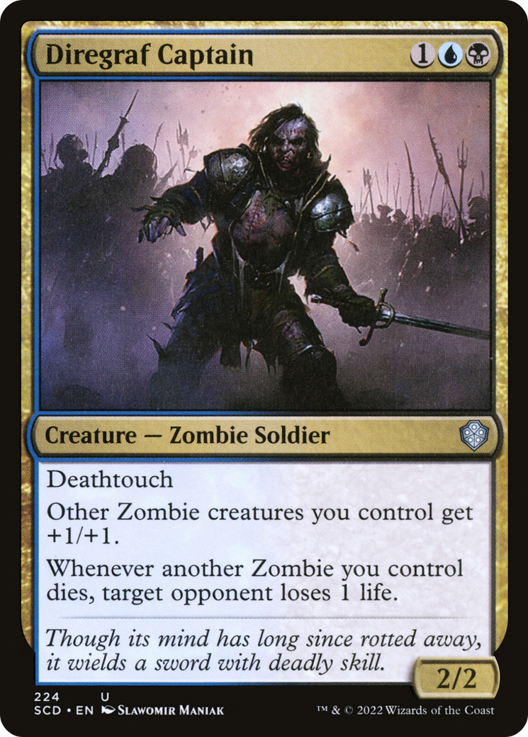 Diregraf Captain [Starter Commander Decks] | Jomio and Rueliete's Cards and Comics