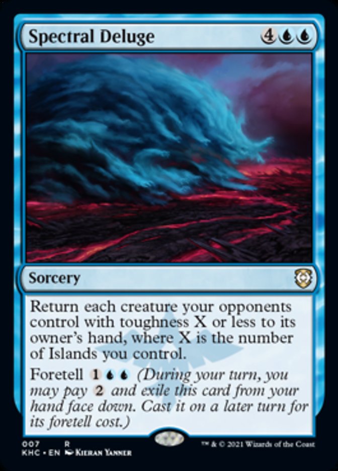Spectral Deluge [Kaldheim Commander] | Jomio and Rueliete's Cards and Comics