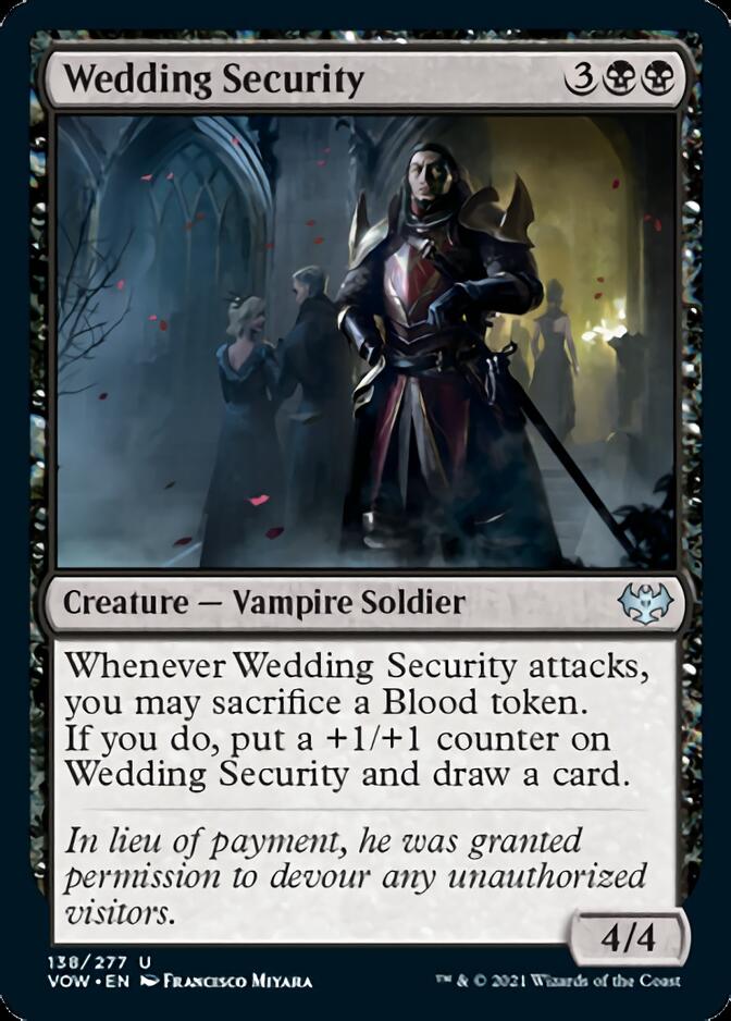 Wedding Security [Innistrad: Crimson Vow] | Jomio and Rueliete's Cards and Comics