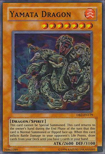Yamata Dragon [DB2-EN179] Super Rare | Jomio and Rueliete's Cards and Comics