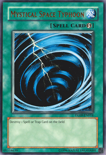 Mystical Space Typhoon (Bronze) [DL09-EN014] Rare | Jomio and Rueliete's Cards and Comics