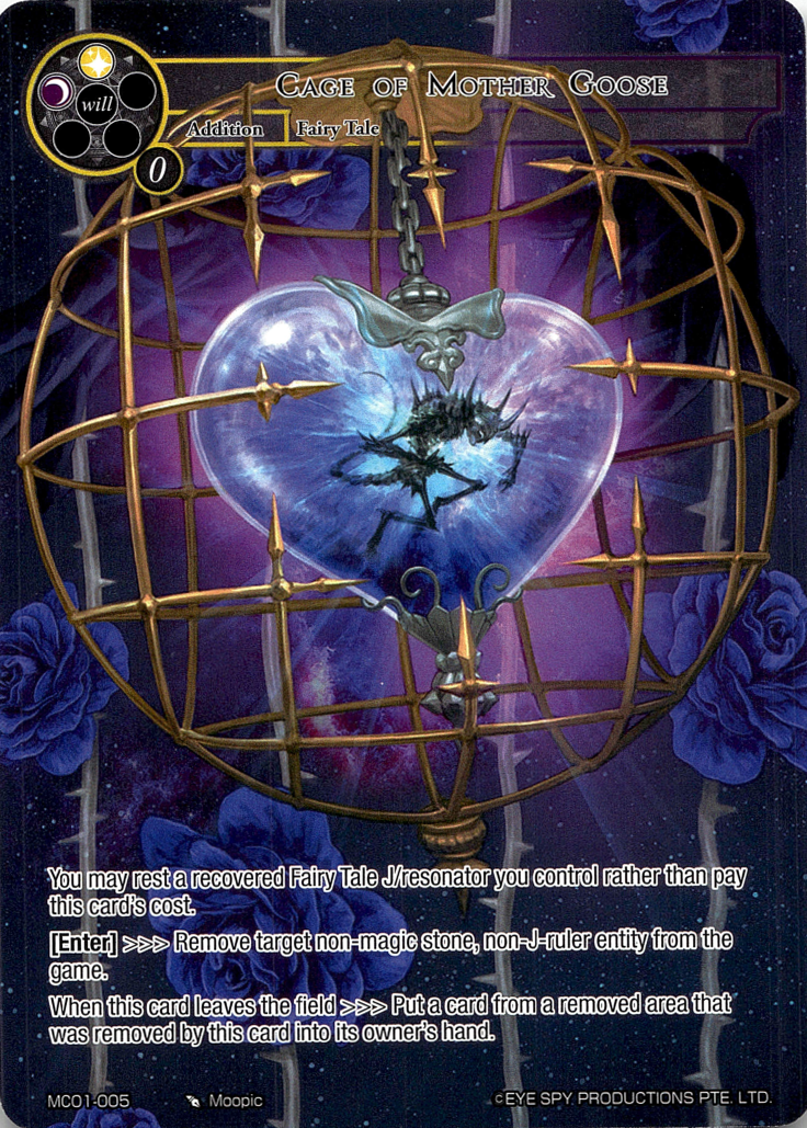 Cage of Mother Goose (MC01-005) [Memoria Collection 01] | Jomio and Rueliete's Cards and Comics