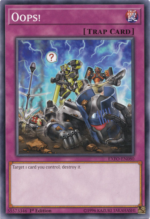 Oops! [EXFO-EN080] Common | Jomio and Rueliete's Cards and Comics
