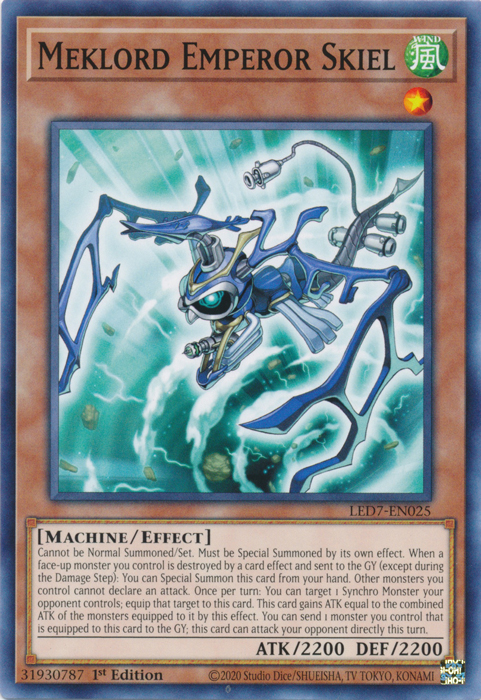 Meklord Emperor Skiel [LED7-EN025] Common | Jomio and Rueliete's Cards and Comics