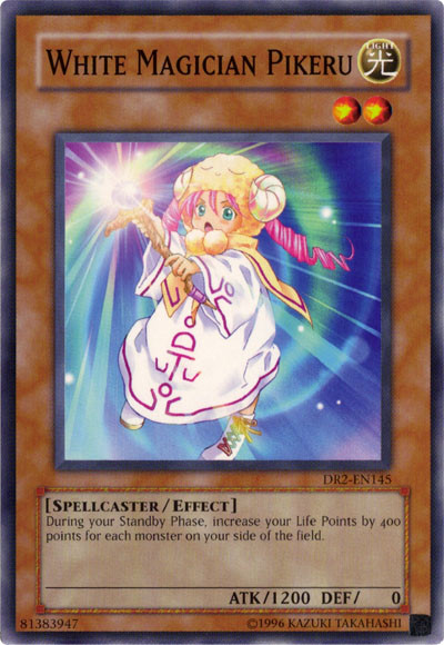White Magician Pikeru [DR2-EN145] Common | Jomio and Rueliete's Cards and Comics