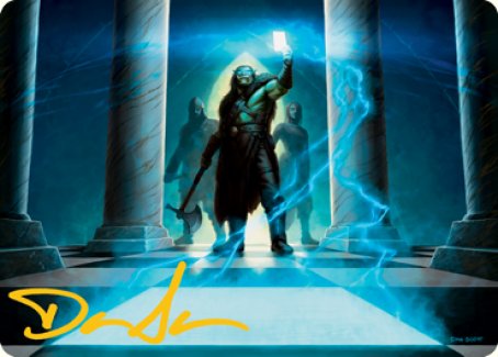 Sudden Insight Art Card (Gold-Stamped Signature) [Dungeons & Dragons: Adventures in the Forgotten Realms Art Series] | Jomio and Rueliete's Cards and Comics